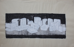 Paul Morez - Acrylic on paper
50 x 80 cm, 1980