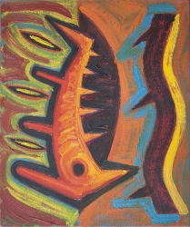 Paul Morez - Oil on canvas
60 x 50 cm, 1985